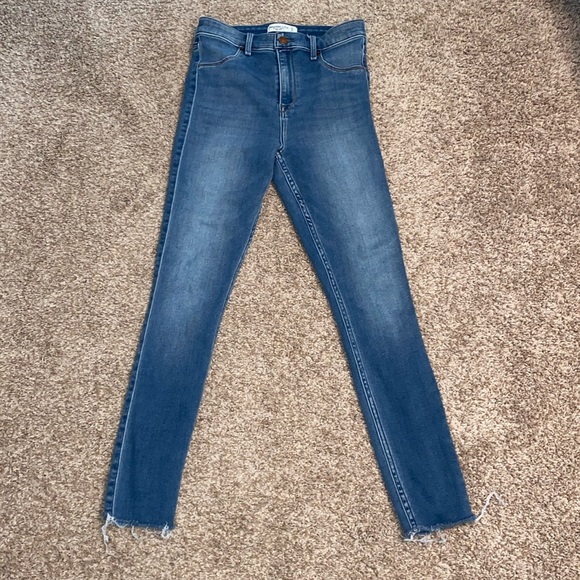 Abercrombie & Fitch Jean Leggings High Rise 27/4 regular length - Picture 1 of 4